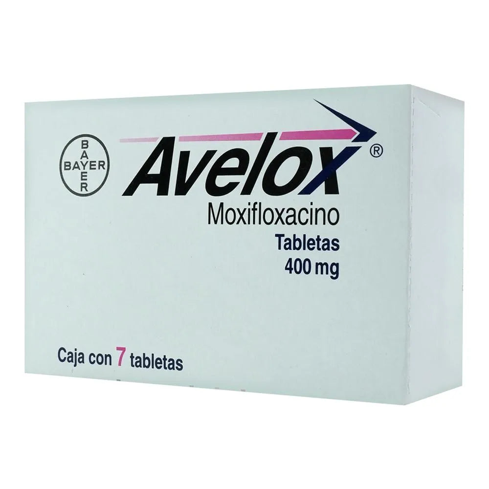 Avelox 400 Mg 7 Tabletas