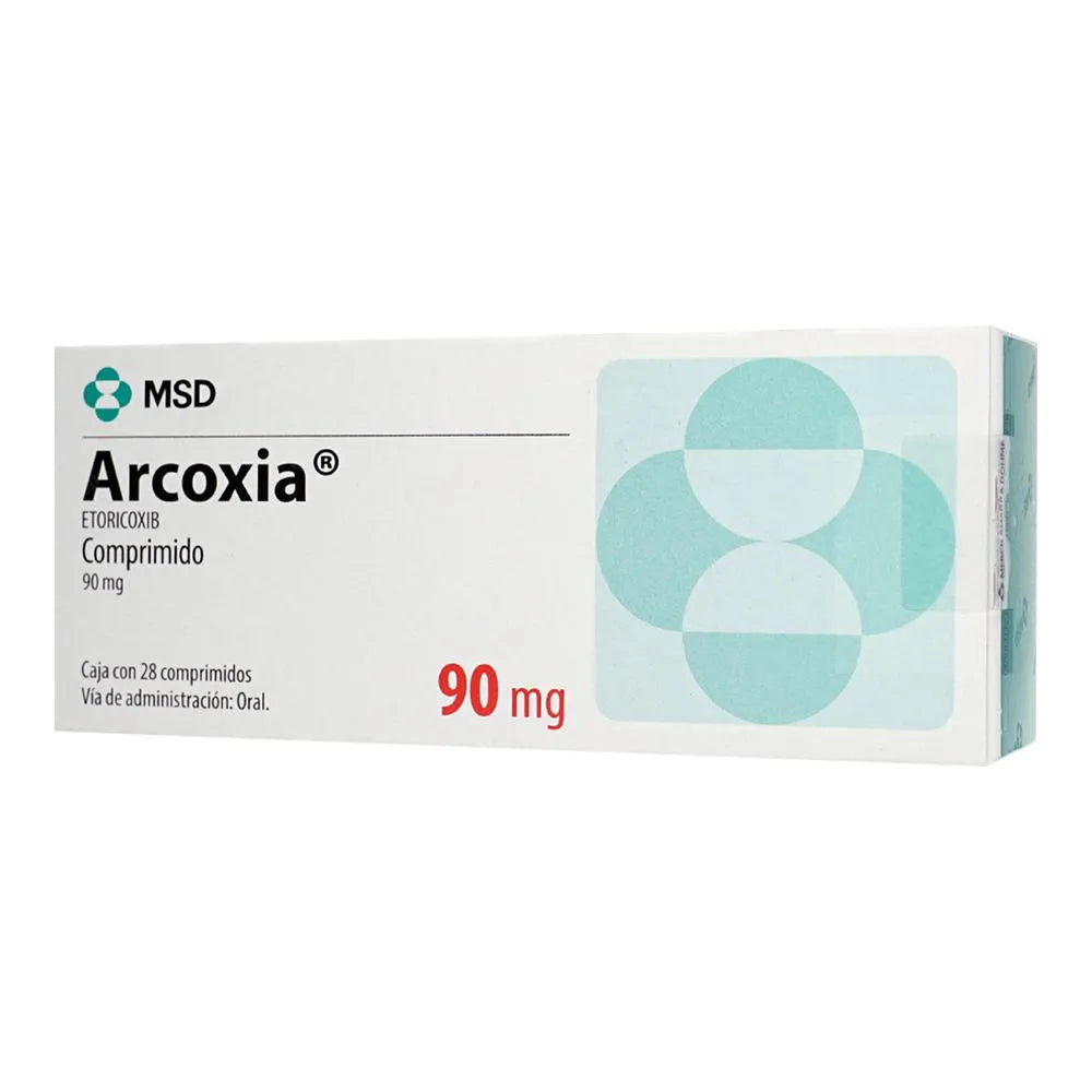 Arcoxia 90 Mg 28 Comprimidos