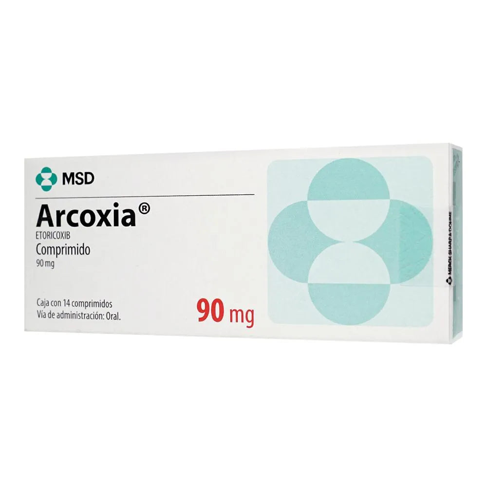 Arcoxia 90 Mg 14 Comprimidos