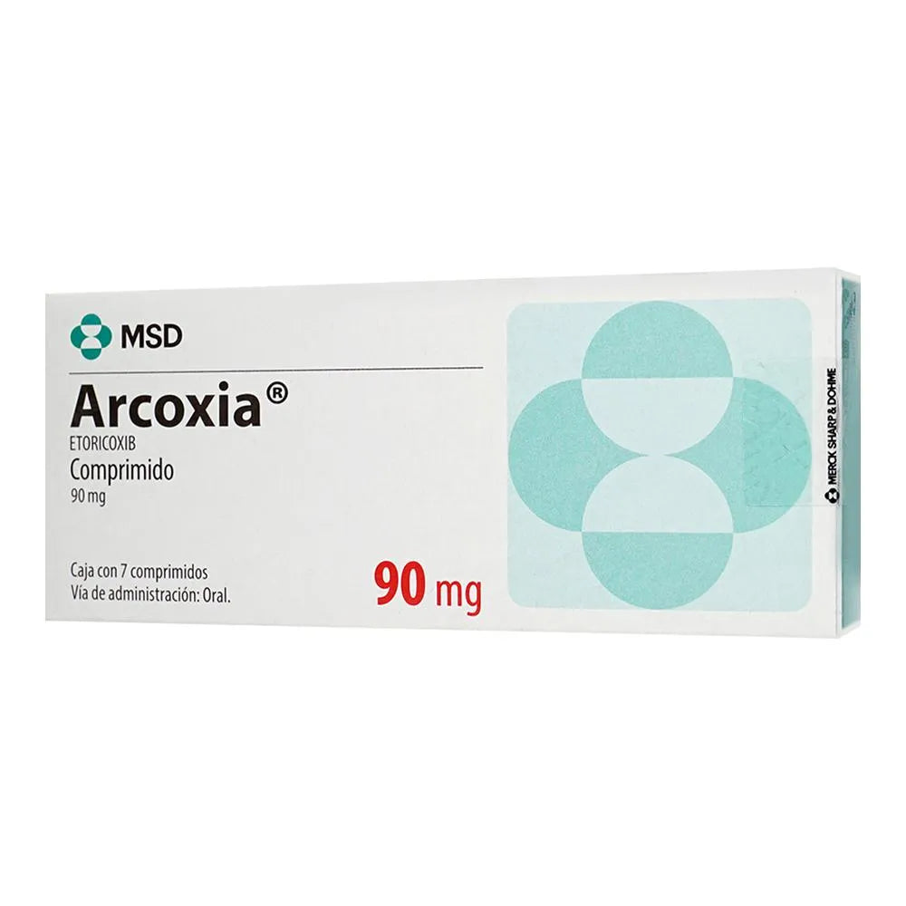 Arcoxia 90 Mg 7 Comprimidos