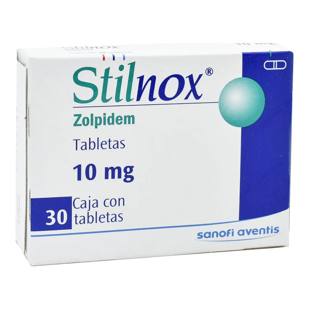 Stilnox 10 Mg 30 Tabletas