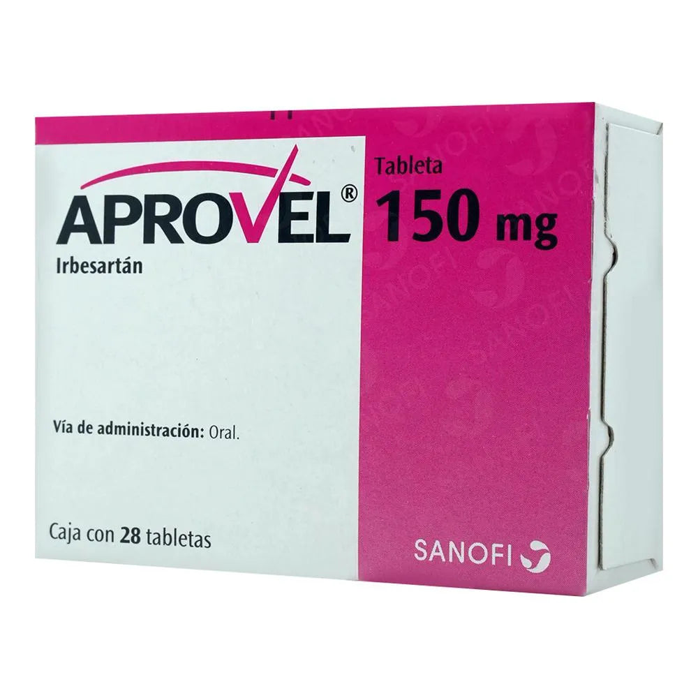 Aprovel 150 Mg 28 Tabletas