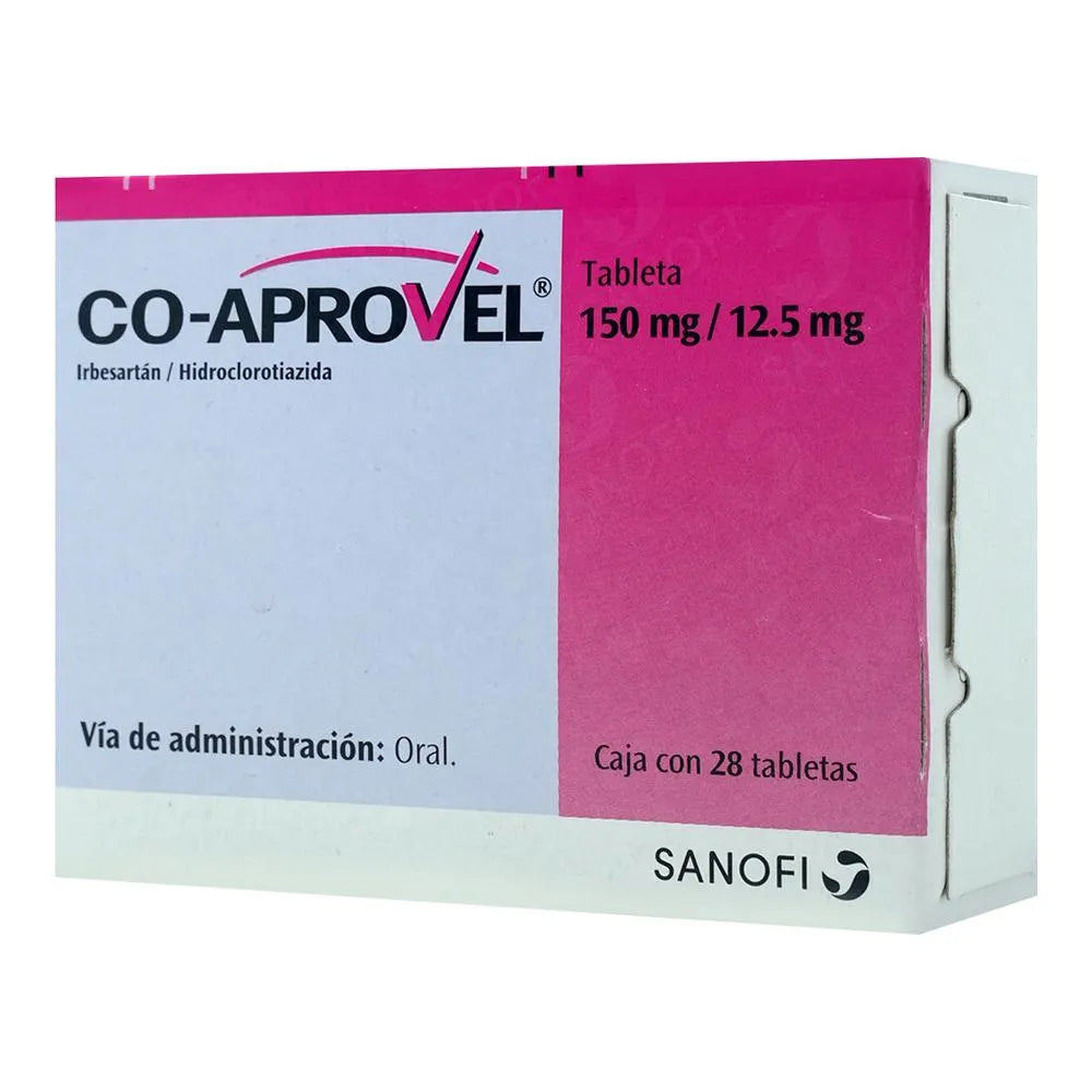 Co-Aprovel 150/12.5 Mg 28 Tabletas