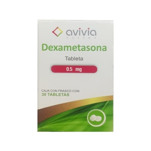 Dexametasona 0.50 Mg 30 Tabletas