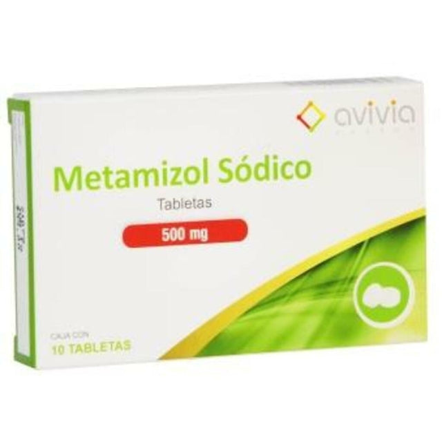 Metamizol Sódico 500 Mg 10 Tabletas