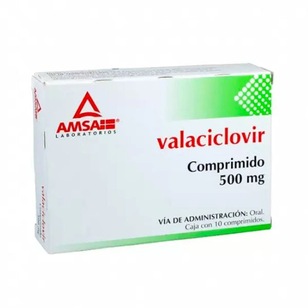 Valaciclovir 500 Mg 10 Comprimidos