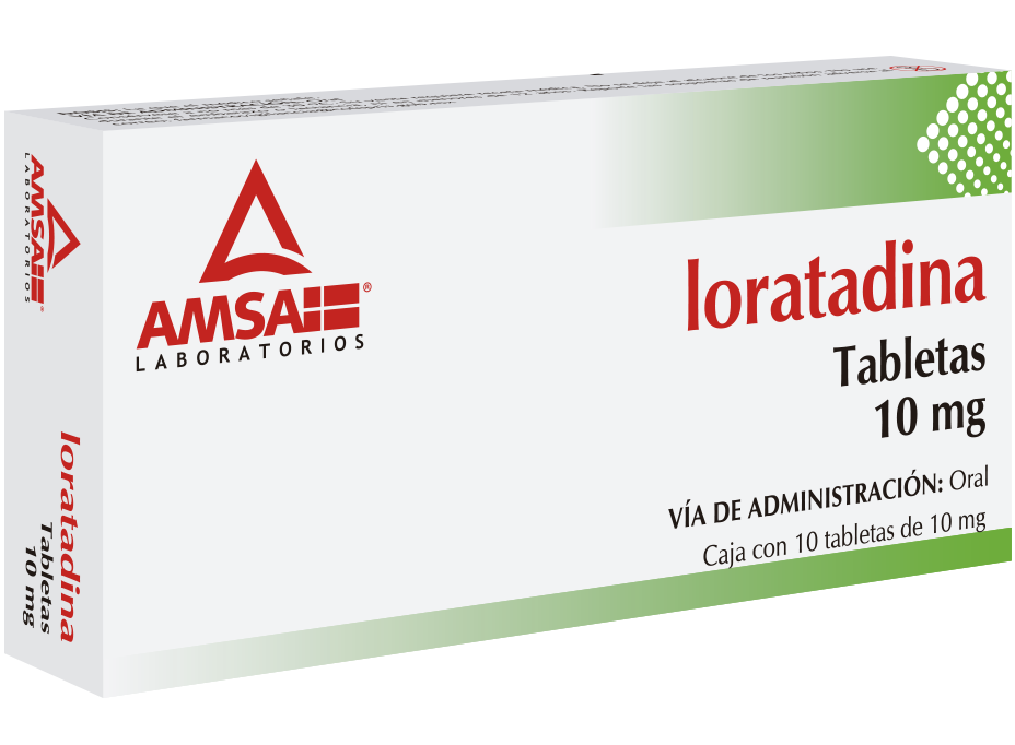 Loratadina 10 Mg 10 Tabletas