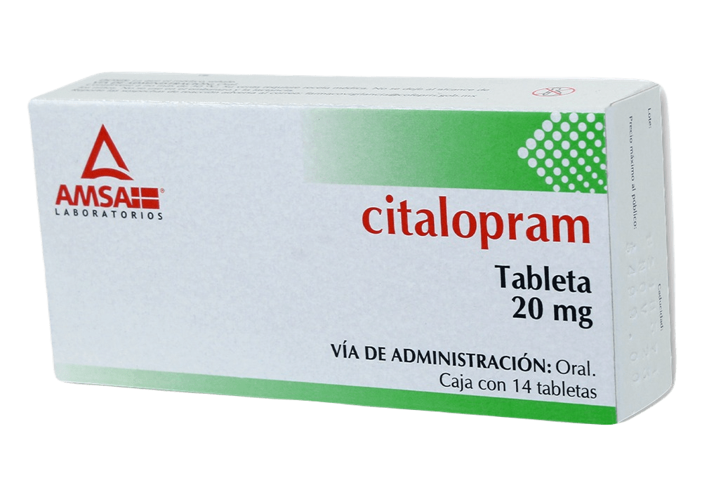 Citalopram 20 Mg 14 Tabletas