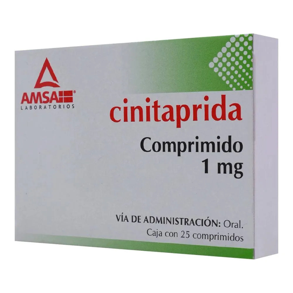 Cinitaprida 1 Mg 25 Comprimidos