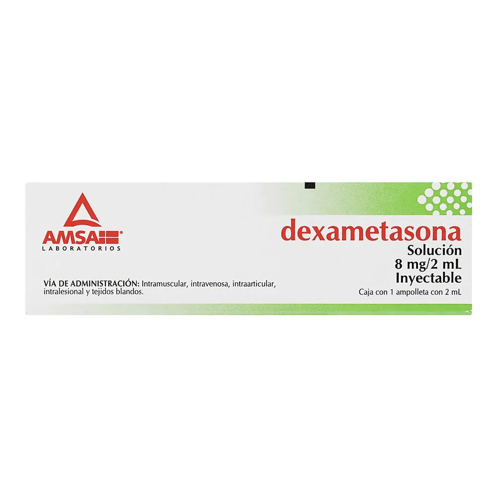 Dexametasona 8 mg/ 2ml  Suspensión Inyectable