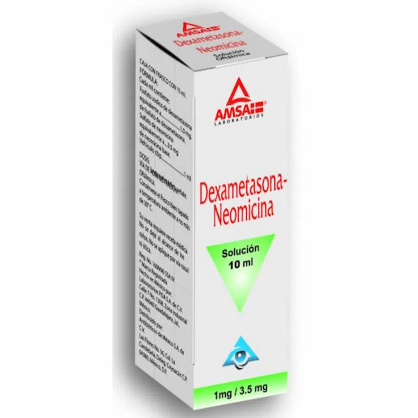 Dexametasona/Neomicina Solución 1/3.5 Mg 10 Ml