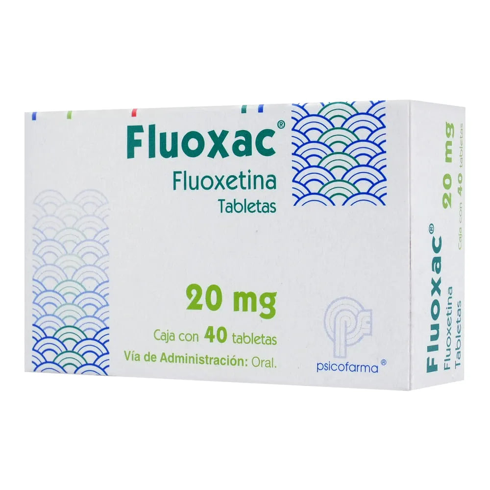 Fluoxac 20 Mg 40 Tabletas