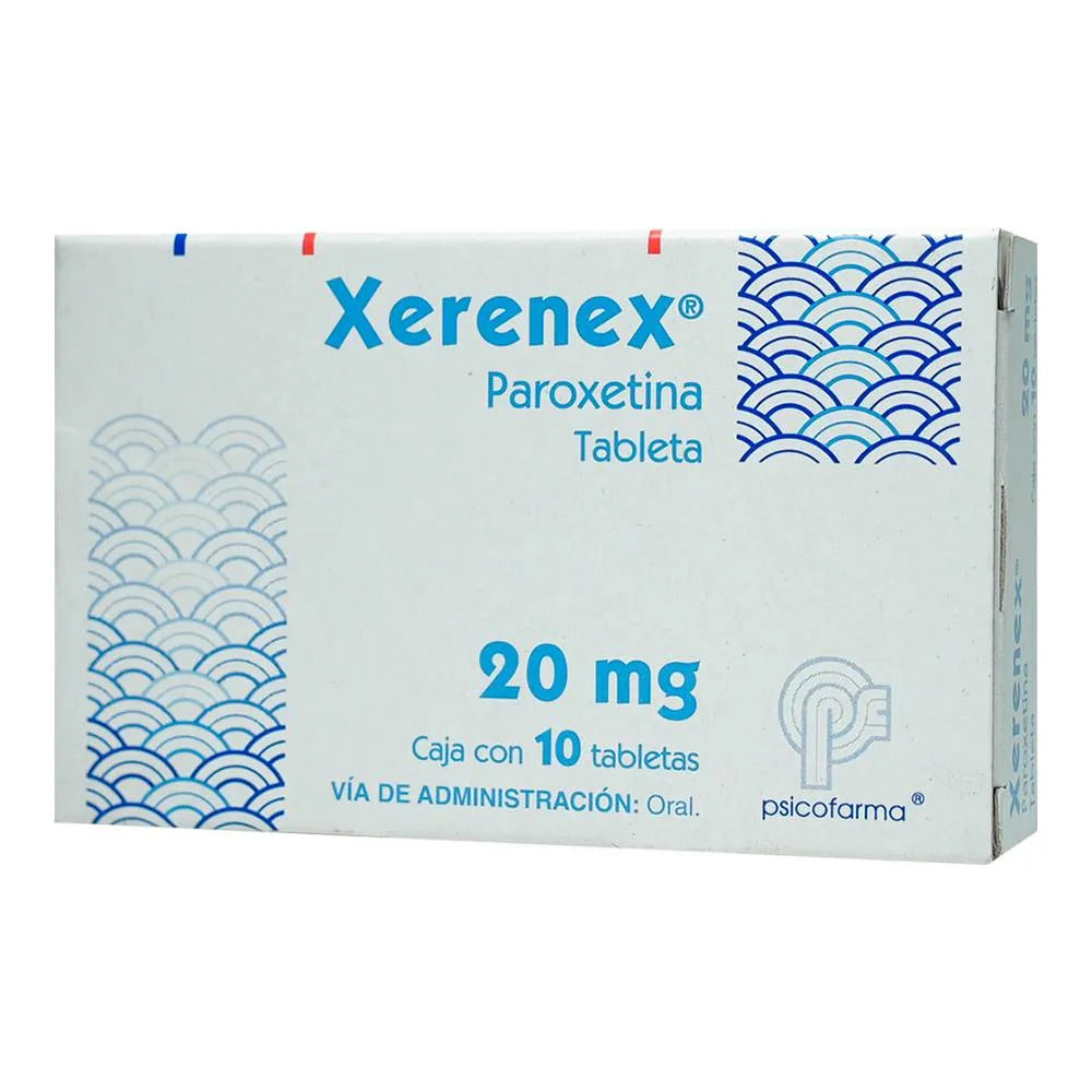 Xerenex 20 Mg 10 Tabletas