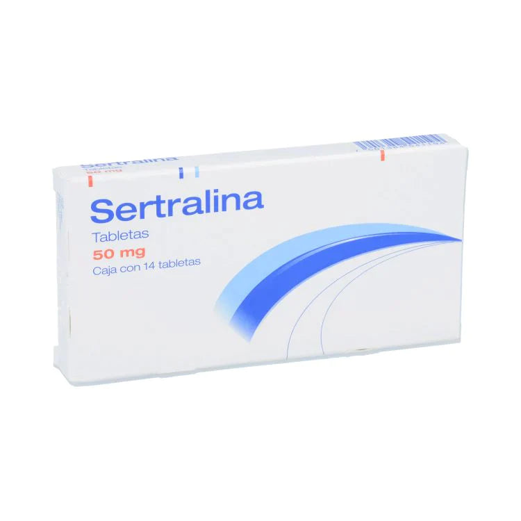 Sertralina 50 Mg 14 Tabletas