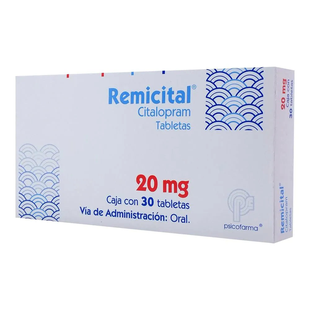 Remicital 20 Mg 30 Tabletas