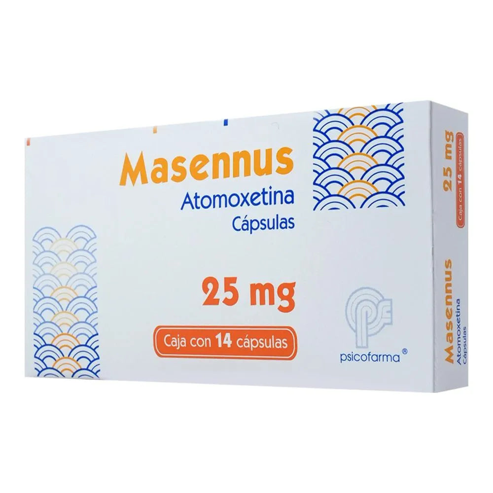 Masennus 25 Mg 14 Cápsulas