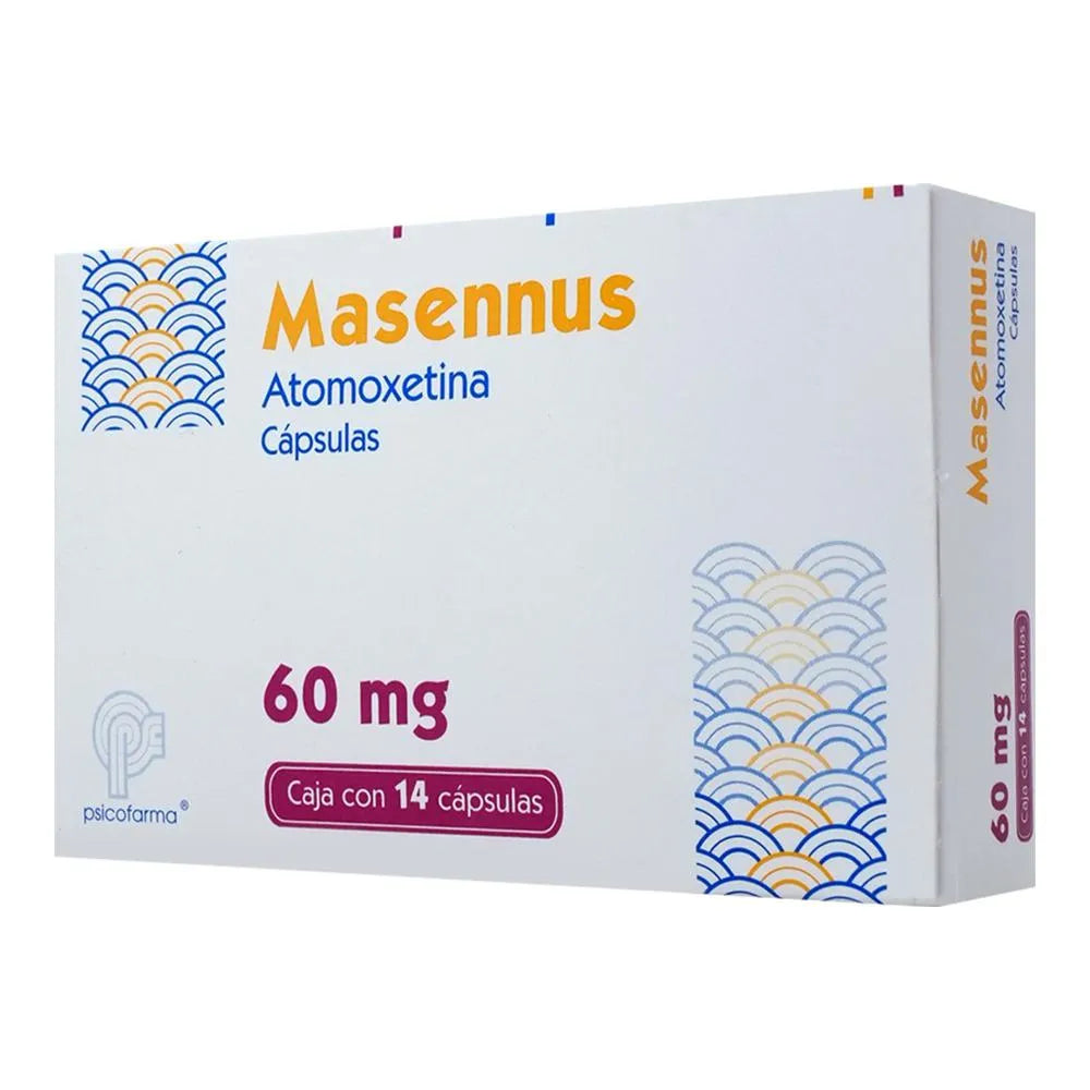 Masennus 60 Mg 14 Cápsulas