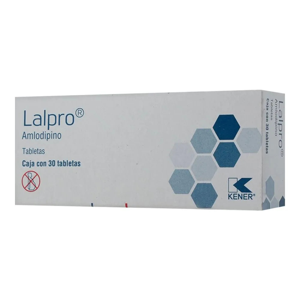 Lalpro Amlodipino 5 Mg 30 Tabletas