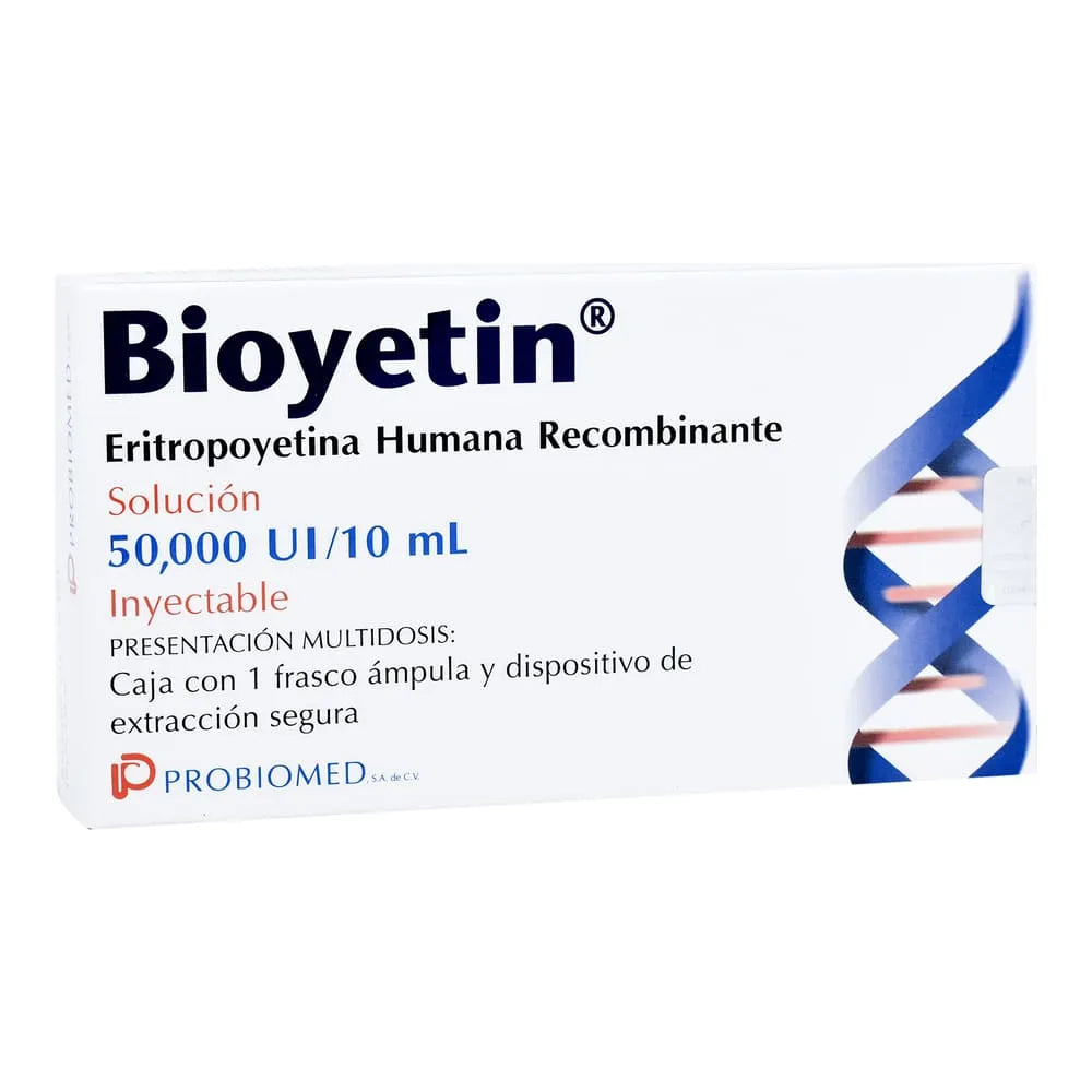 Bioyetin 50000 UI Solución Inyectable Frasco Ámpula 10 Ml