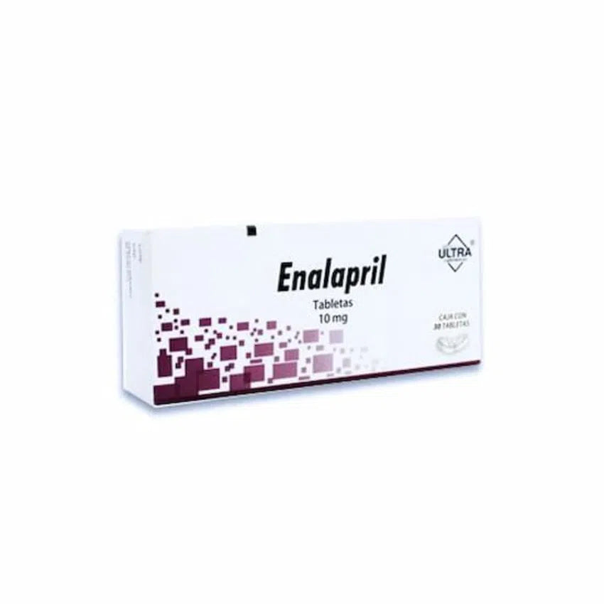 Enalapril 10 Mg 30 Tabletas