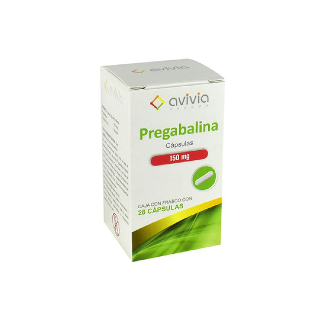 Pregabalina 150 Mg 28 Cápsulas