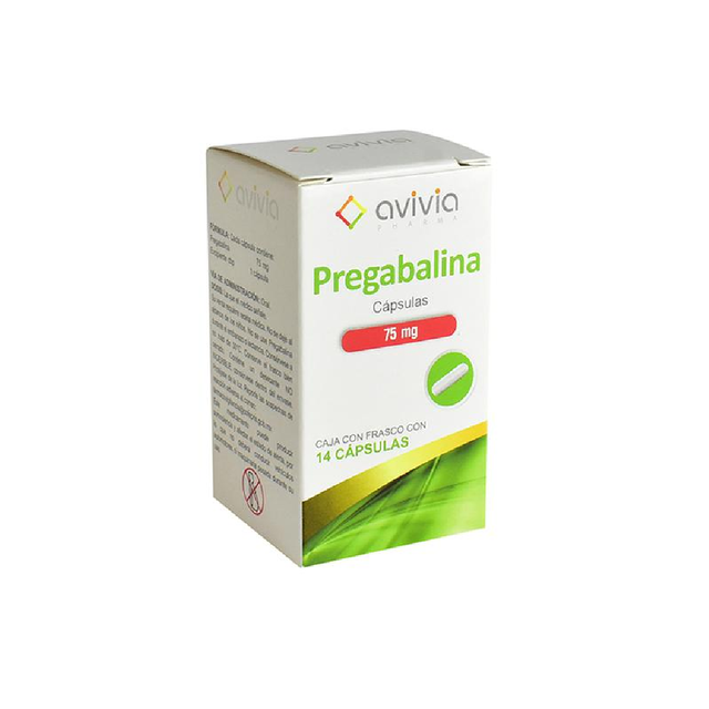 Pregabalina 75 Mg 14 Cápsulas