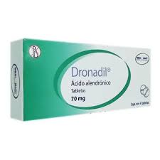 Dronadil Ácido Alendrónico 70 Mg 4 Tabletas