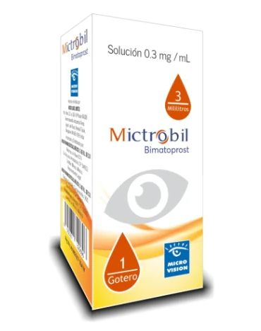 Mictrobil Bimatoprost 0.3 Mg Solución 3 Ml