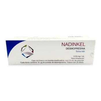 Nadinkel Desmopresina 0.09 Mg Solución Para Inhalación 2.5 Ml