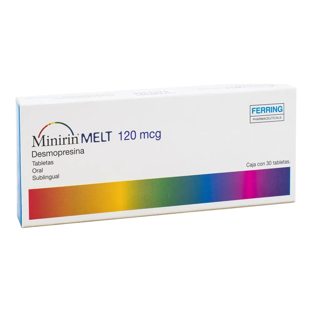 Minirin MELT 120 Mcg 30 Tabletas