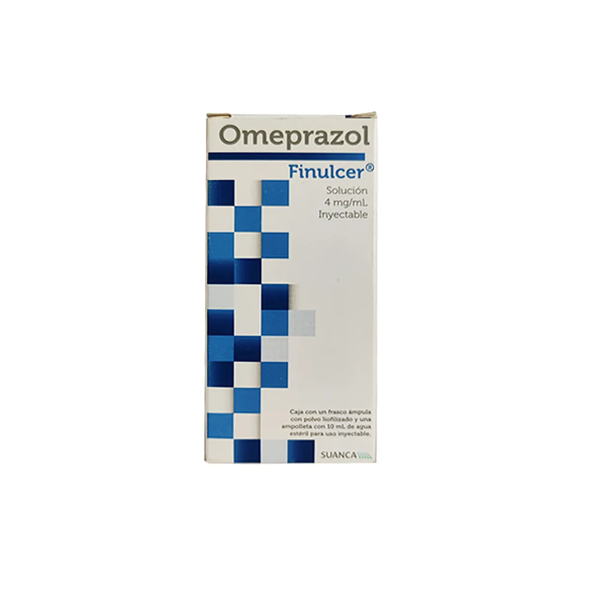 Finulcer Omeprazol 40 Mg Solución Inyectable Frasco Ámpula