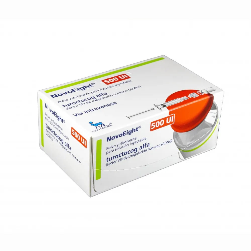 Novoeight 500 UI Solución Inyectable Frasco Jeringa Prellenada