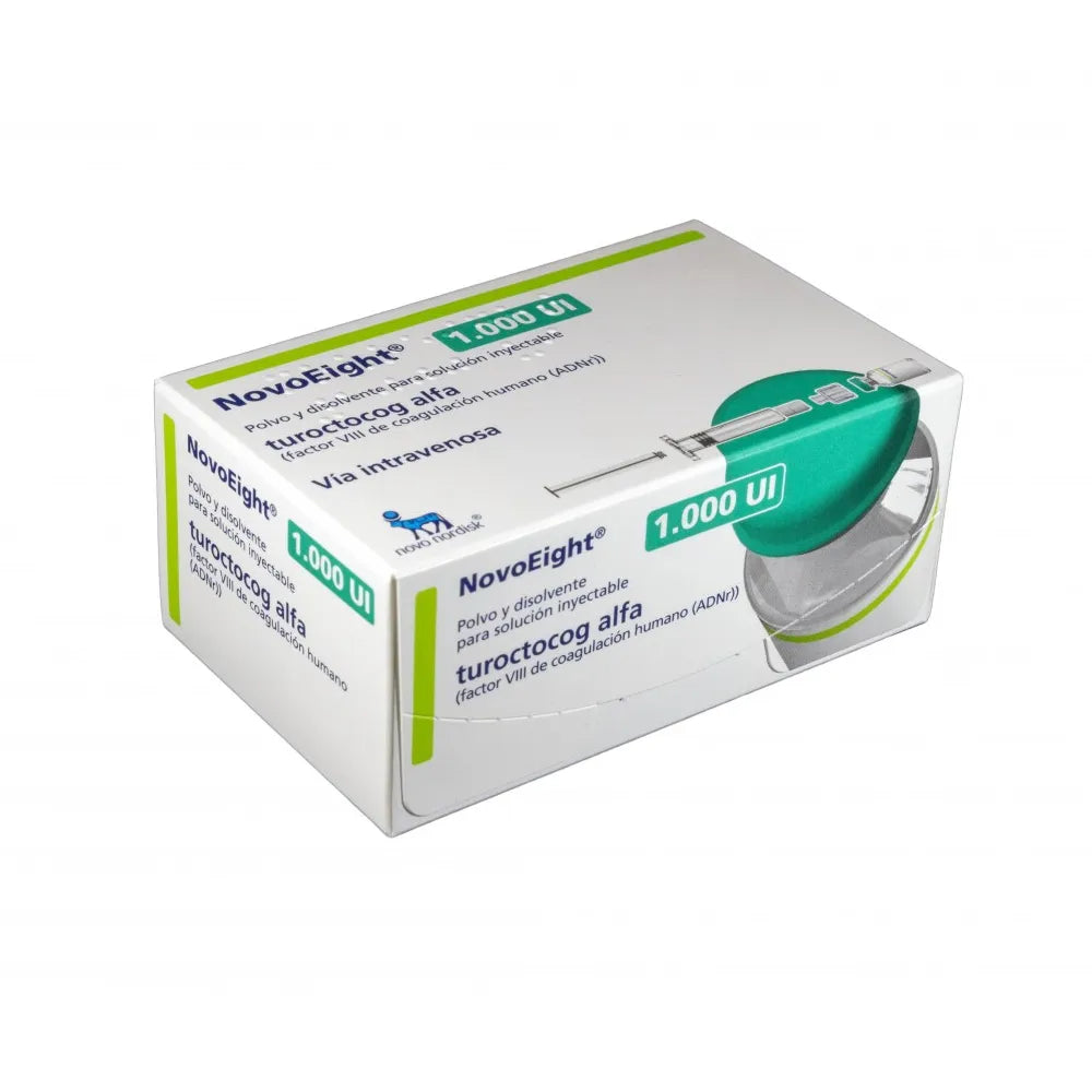 Novoeight 1000 UI Solución Inyectable Frasco Jeringa Prellenada