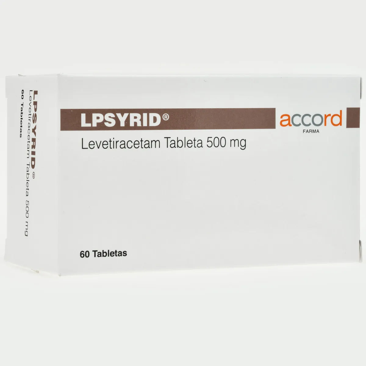 Lpsyrid Levetiracetam 500 Mg 60 Tabletas