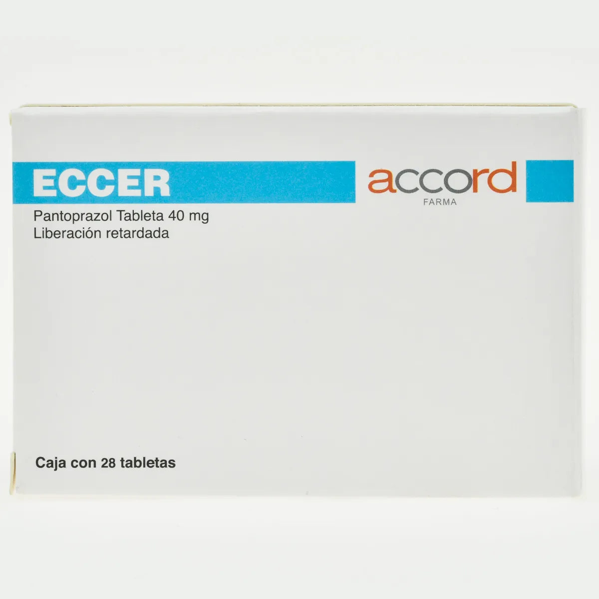 Eccer Pantoprazol 40 Mg 28 Tabletas