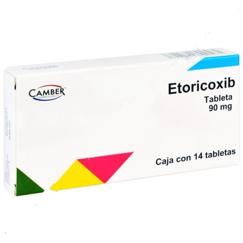 Etoricoxib 90 Mg 14 Tabletas