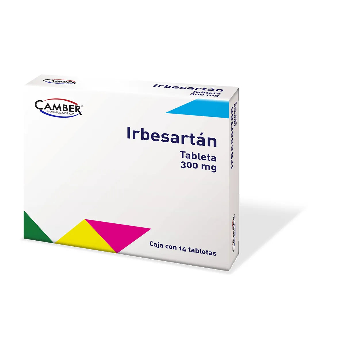 Irbesartan 300 Mg 14 Tabletas