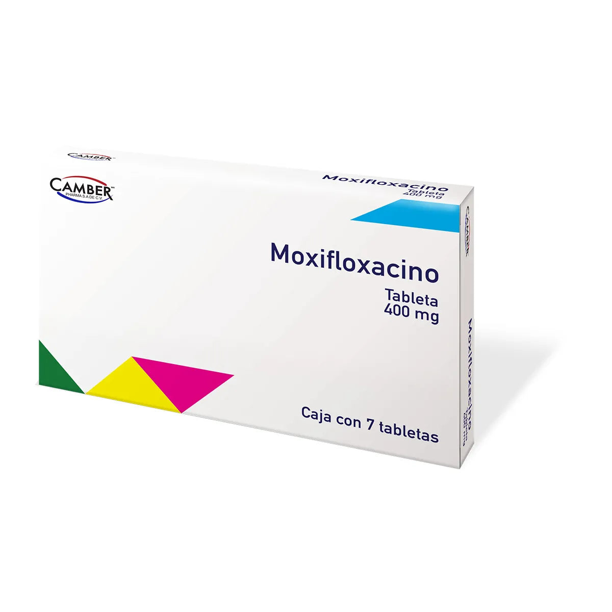 Moxifloxacino 400 Mg 7 Tabletas