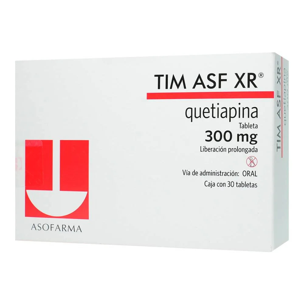 Tim Asf Xr 300 Mg 30 Tabletas