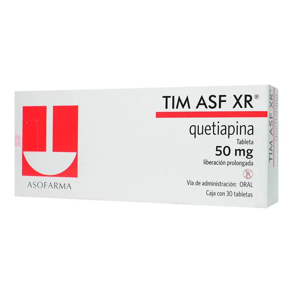 Tim Asf Xr 50 Mg 30 Tabletas