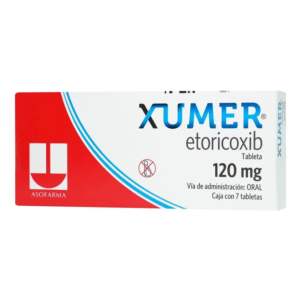 Xumer 120 Mg 7 Tabletas