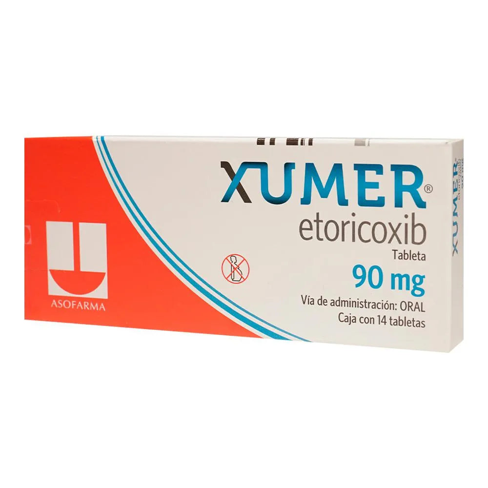 Xumer 90 Mg 14 Tabletas