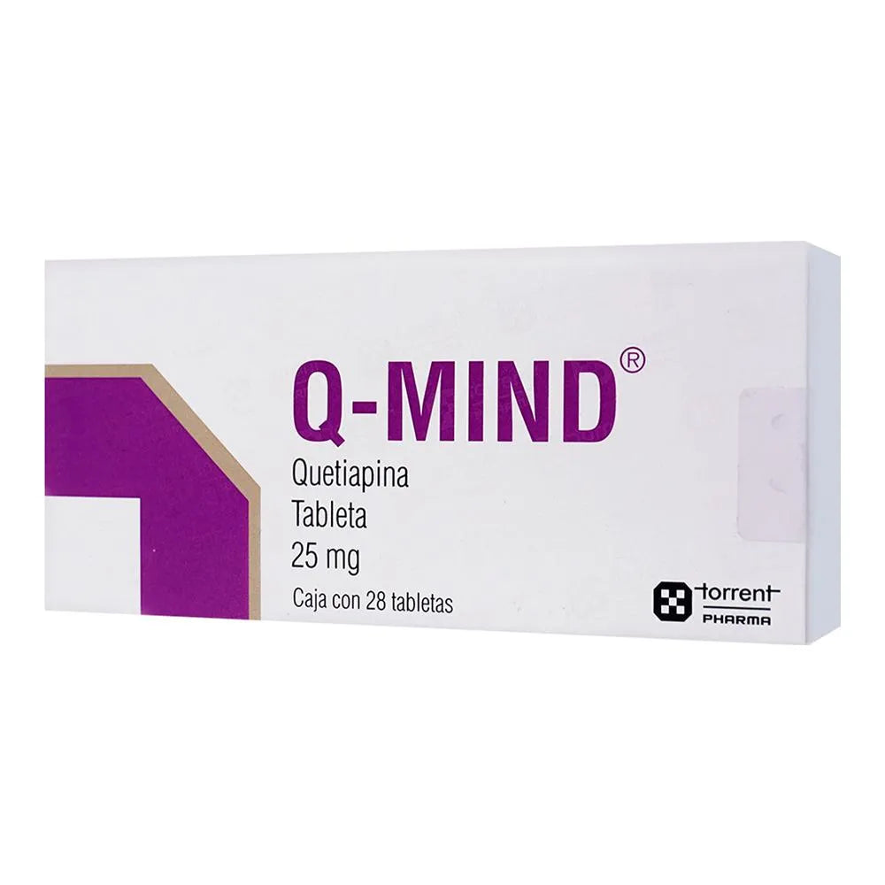 Q Mind 25 Mg 28 Tabletas