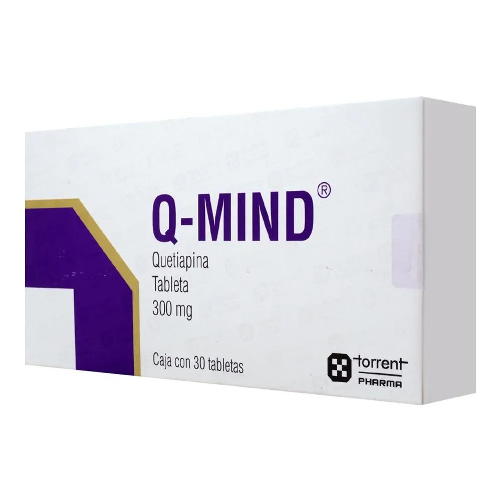 Q Mind 300 Mg 30 Tabletas