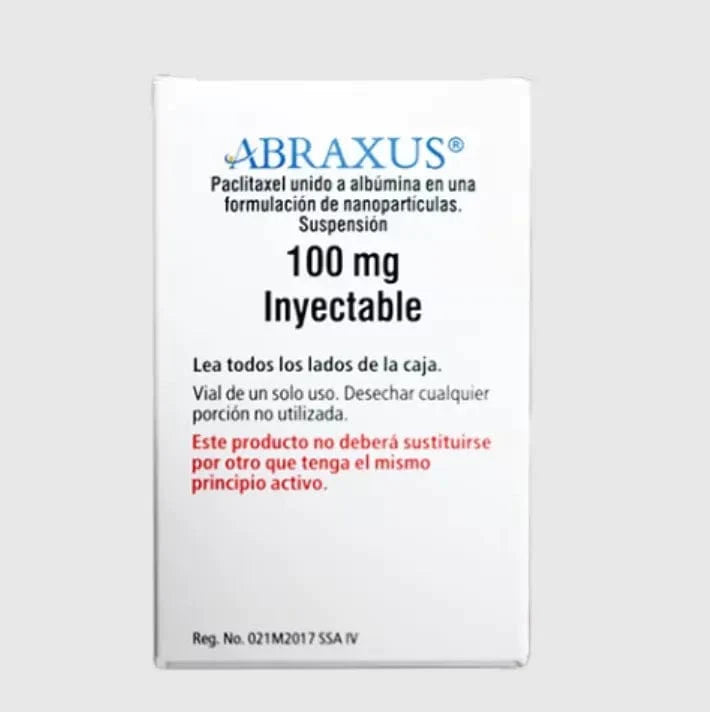 Abraxus 100 Mg Suspensión Inyectable Frasco Ámpula