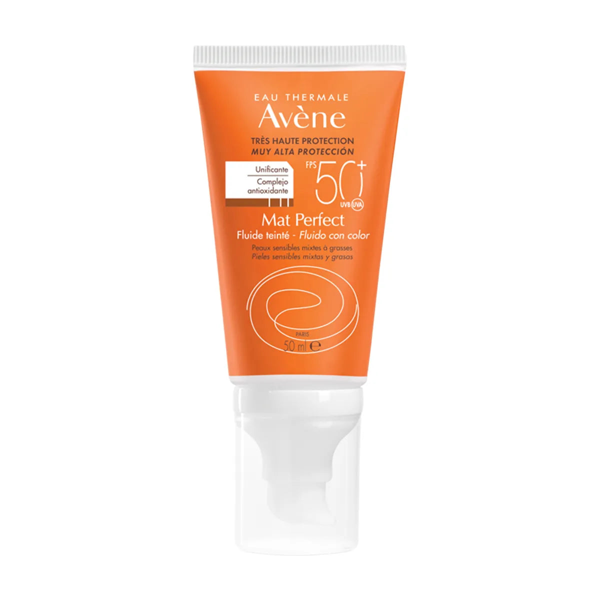 Avene Emulsión Mat Perfect FPS 50 Toque Seco 50 Ml