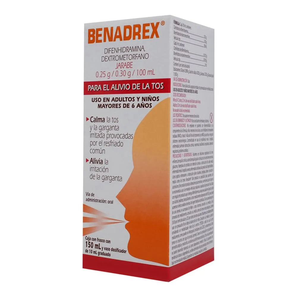 Benadrex Jarabe 150 Ml