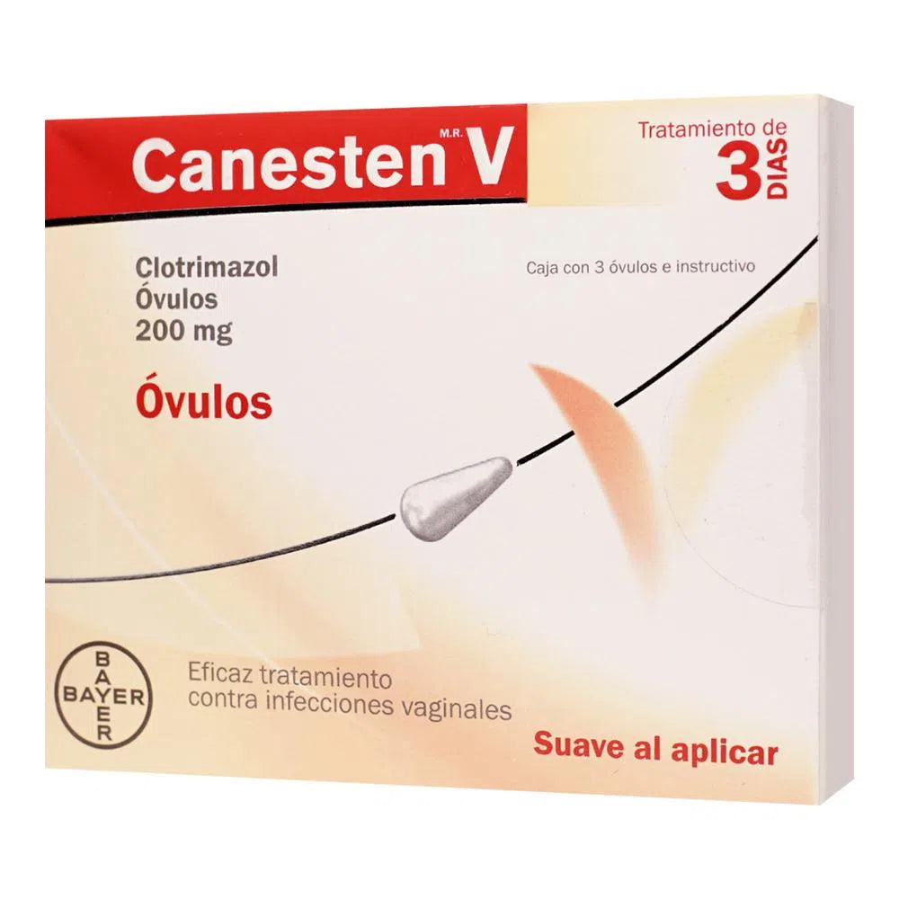 Canesten V 3 Dias 200 mg 3 Óvulos