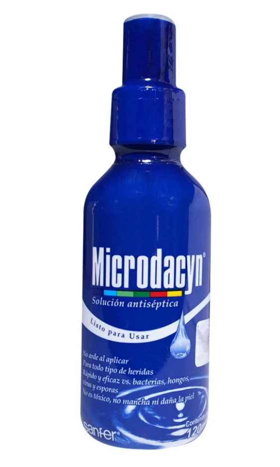 Microdacyn solución esterilizante y antiséptica  120 ml