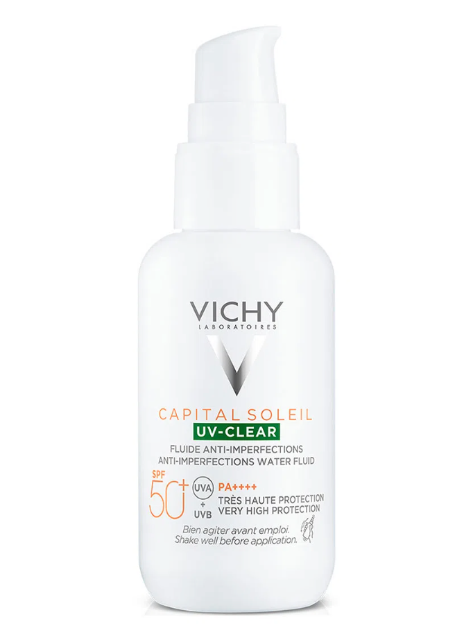 Bloqueador Capital Solar Vichy UV-Clear SPF50+ 40 ml
